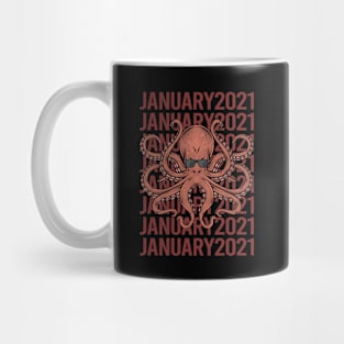 Funny Octopus - January 2021 Mug